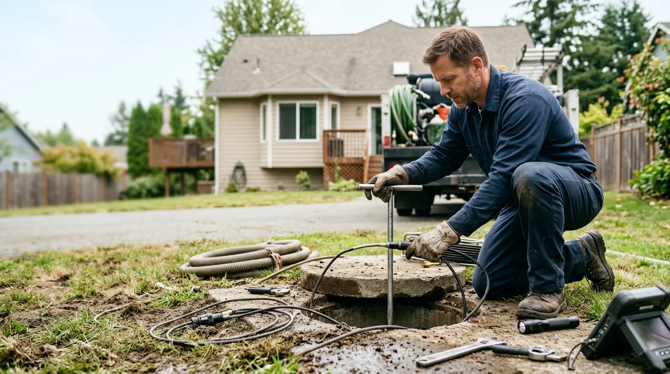 Septic Tank Pumping in Curtis, MI